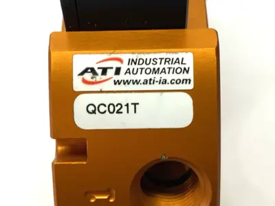 Used ATI Robotic Tool Changer 1/8" NPT Ports w/ D15T Female Connector 15-P Tool Changers Michigan US | Maverick Industrial Sales #1393067