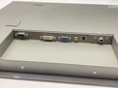 USED AXIOMTEK PANEL MOUNT 17" SXGA TFT INDUSTRIAL LCD MONITOR