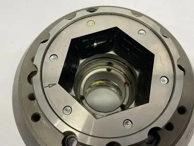 USED HAINBACH TOPLUS KOMBI AXFIX 40 CLAMPING HEAD ASSEMBLY