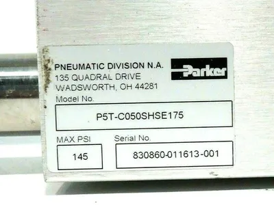 NEW PARKER P5T-C050SHSE175 CYLINDER P5TC050SHSE175