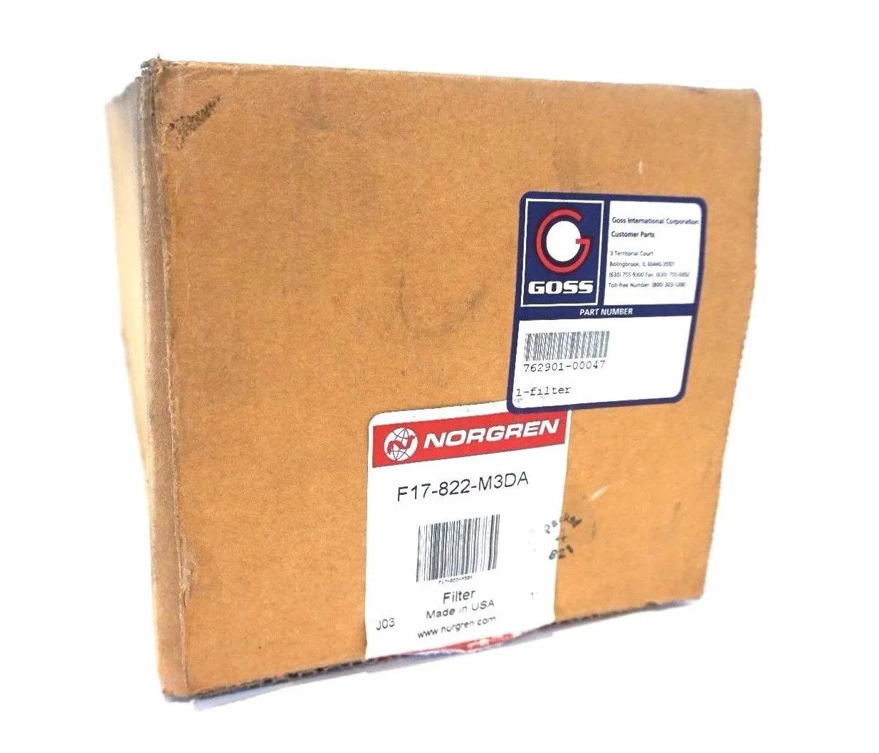 NEW NORGREN F17-822-M3DA FILTER F17822M3DA
