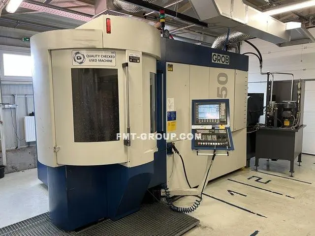Used 2011 GROB G350 5 OSÉ Vertical Machining Centers | F.M.T. Group s.r.o. #1252918