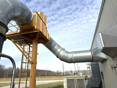 2017 AGET Model FH58S-6D-SP DUSTKOP 24,000 CFM Aget Model FH58S-6D-SP DUSTKOP Dust collection system | CNC EXCHANGE (8)