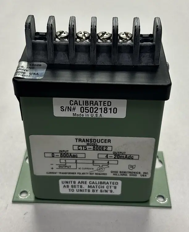 Used OHIO SEMITRONICS CT5-800E2 Transducers Ohio US | Surplus Asset Holdings #1247099