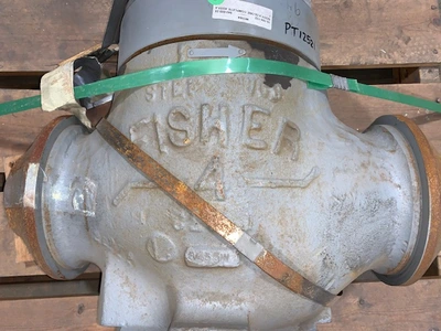 Fisher 4"-900# Globe Valve , Unused Condition