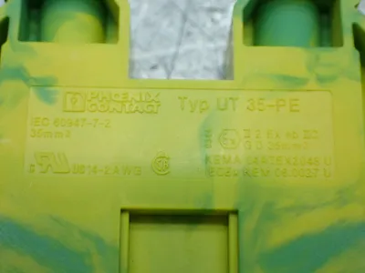 New | in-Stock PHOENIX CONTACT UT 35PE Terminal Blocks Ohio US | HGR 24 #942602