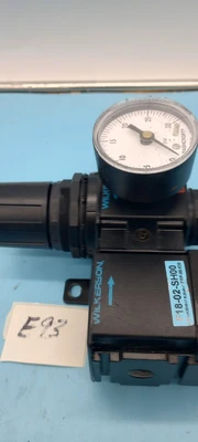 USED Wilkerson F18-02-SH00 + R19-02-CA00 + ASHCROFT GAUGE