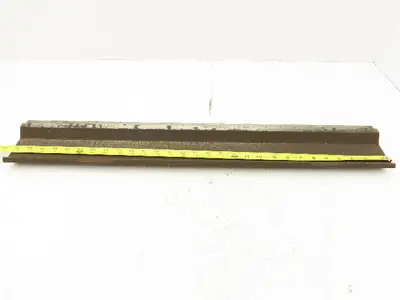 Press Brake Gooseneck Punch Die 29-5/16" Long 90° V 3/8" Finger 3-3/4" H