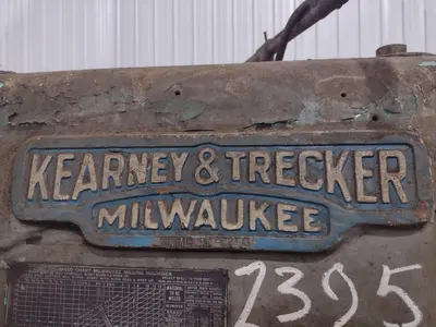 #4 KEARNEY & TRECKER MILWAUKEE MODEL 4CK HORIZONTAL MILLING MACHINE: YOBRO #23955