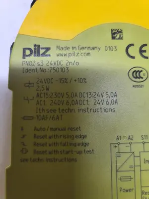 Pilz PN0Z s3 24VDC