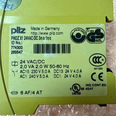 USED Pilz PNOZ X1