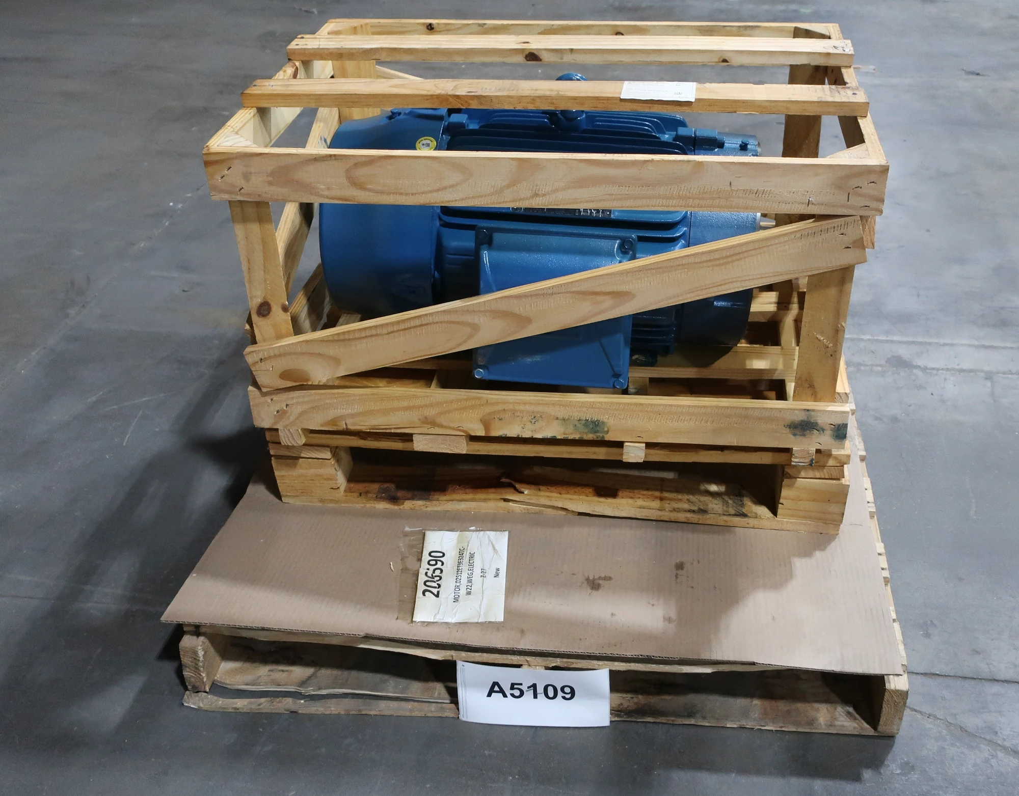 Used WEG 02512ET3E324TC-W22 A.C. Motors Ohio US | Aucto #1427221