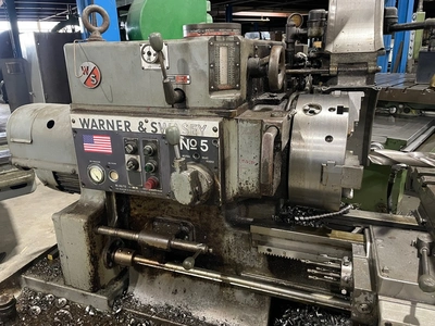 #5 WARNER & SWASEY Ram Type Turret Lathe