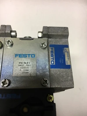 Used Festo VIGP-04-FB-D-1 Valves/Fittings Indiana US | J&J Industrial Supply #513640