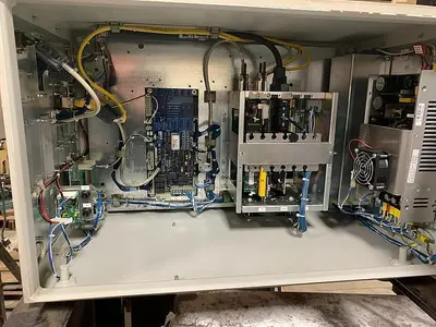 Used LINCOLN ELECTRIC IRB 2400 ROBOTIC LASER WELDING CELL WITH DUAL ABB IRBP 2000L DUAL TRUNNIONS Robotic Welding Cells | Harbor Machinery Inc. #1283322