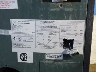 Used 2019 RAYPAK WH70850A Heat Treating Units Ohio US | HGR 24 #873731