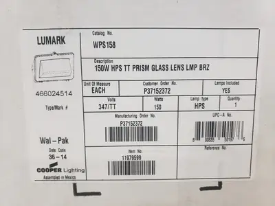 NEW 2015 LUMARK WPS158