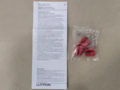 NEW LUTRON NTF-10-WH