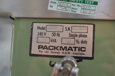 Packmatic Fully Automatic Sleeve Wrapper