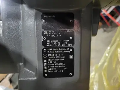 NEW HP VALVES/KEY VALVE TECHNOLOGIES MOV-24100G1