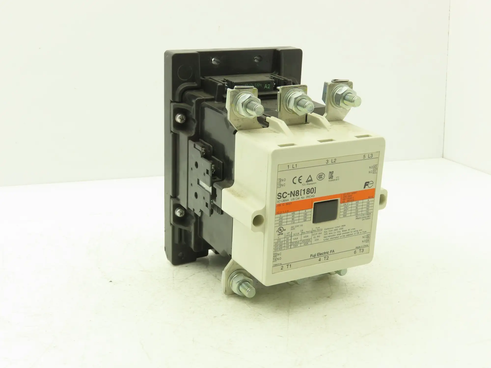 Fuji SC-N12 (400) Magnetic Motor Starter Contactor 400A 3 Pole 50/60Hz Coil 120V