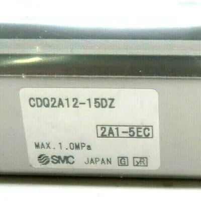 NEW SMC CDQ2A12-15DZ COMPACT CYLINDER 2A1-5EC CDQ2A1215DZ