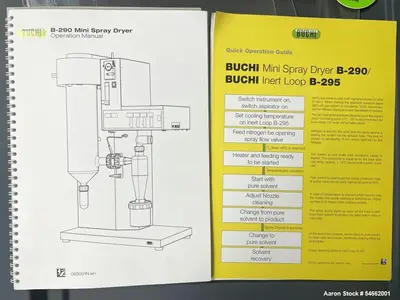 Used BUCHI B-290 Spray Dryers - Atomizer Illinois US | Aaron Equipment #1456862