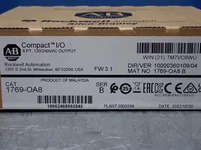 NEW ALLEN BRADLEY 1769OA8