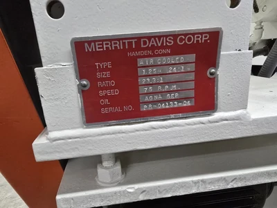 3" Merritt Davis Extruder Co Extrusion System with 1.25" Merritt Co-Extruder