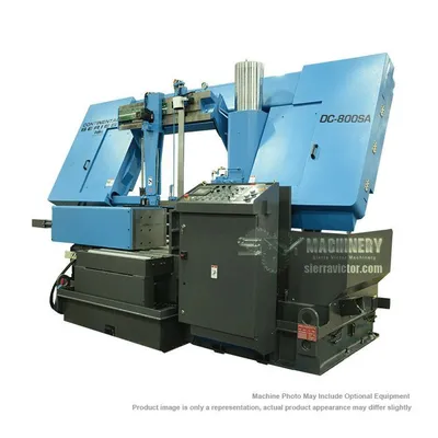 DOALL DC-800SA Horizontal Bandsaws Semi Auto | Sierra Victor Industries (1)