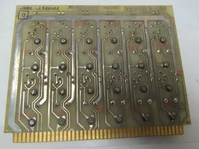Bridgeport Controls 020401 B CDP PCB circuit control board