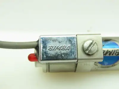 Bimba Mfg. M-061.5-D Pneumatic Cylinder 7/8x1.5" OL W/Magnetic Reed Switch 2 Lot