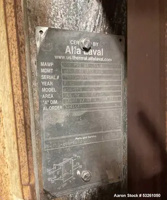 Used ALFA LAVAL M15-BFG Heat Exchangers Illinois US | Aaron Equipment #1241248