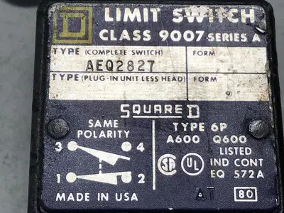 USED SQUARE D 9007-AEQ2827