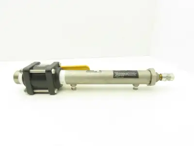 Foxboro BS806AN Poly Ball Valve Flow Chamber Sensor Tube 1.5"npt