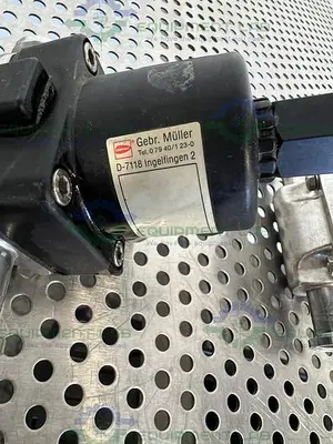 USED LOT OF 2 - GEMU 3/4" DIAPHRAGM VALVE W/  POSITION INDICATOR