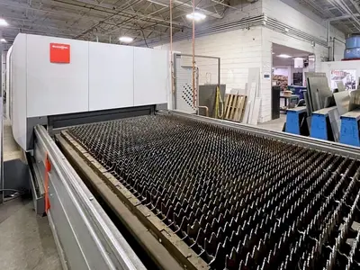 Used 2020 BYSTRONIC BYSTAR FIBER 3015 Laser Cutters Illinois US | Machine Factory Outlet #1262848