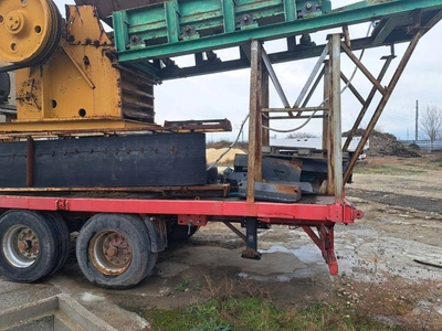 SMD Mobile Jaw Crusher line, in full working order, VIDEO