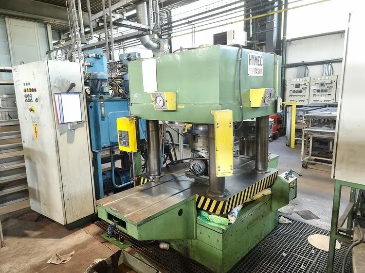 Used HYMEC RASKIN 300 TON Hydraulic Presses BE | Apt International N.V #362282