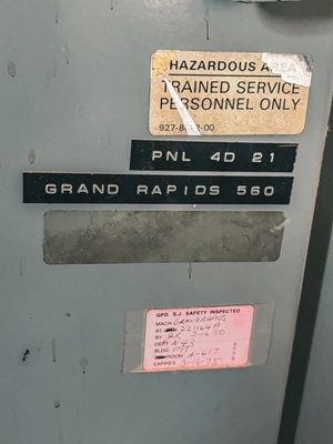 1983 GRAND RAPIDS 560 Reciprocating Surface Grinders | Elevation Machine (7)