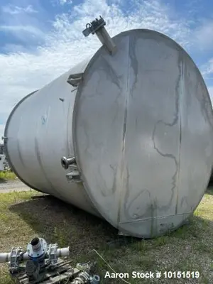 Used 15,000 Gallon Agra Industries Stainless Steel Tank | 304 SS | Single Wall