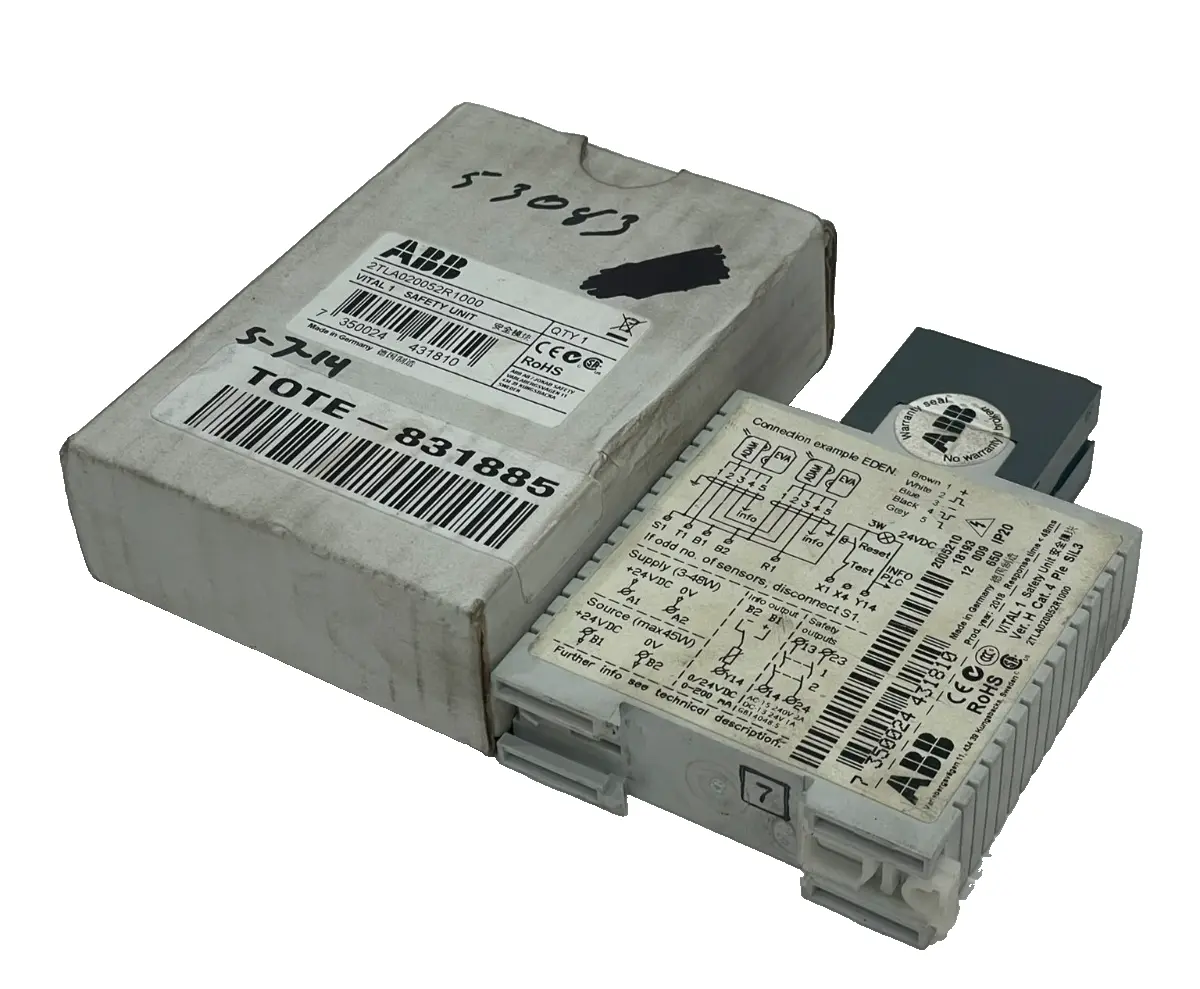 USED ABB 2TLA020052R1000 EXPANSION RELAY