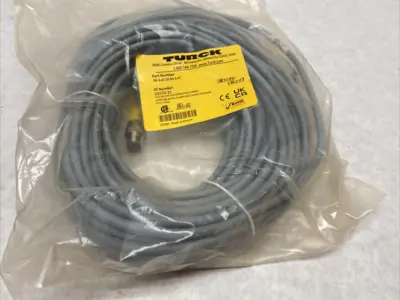 NEW TURCK EUROFAST DOUBLE ENDED CORDSET 4-PIN M12, U2172-21
