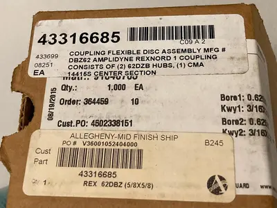 Used REXNORD CMA DBZ 62 Conveyor Parts Ohio US | Surplus Asset Holdings #1240466