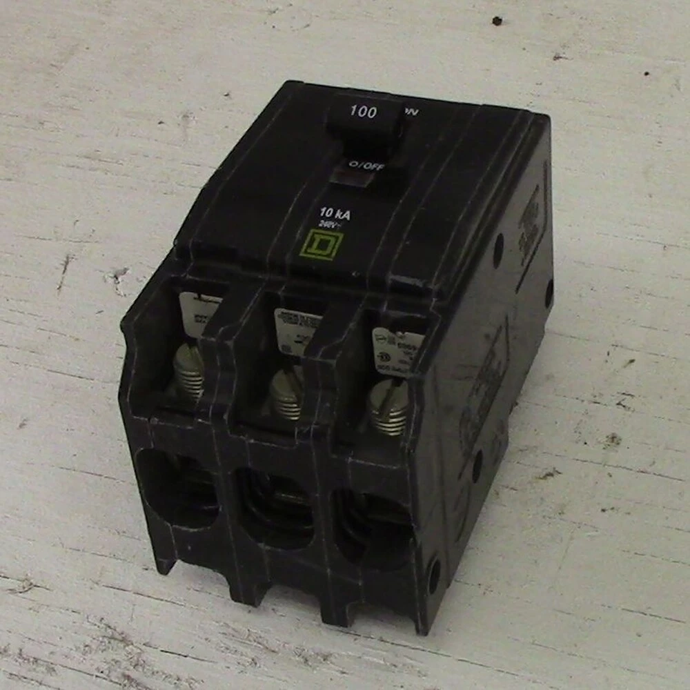 Square D 3 Pole 100 Amp Bolt-on Breaker