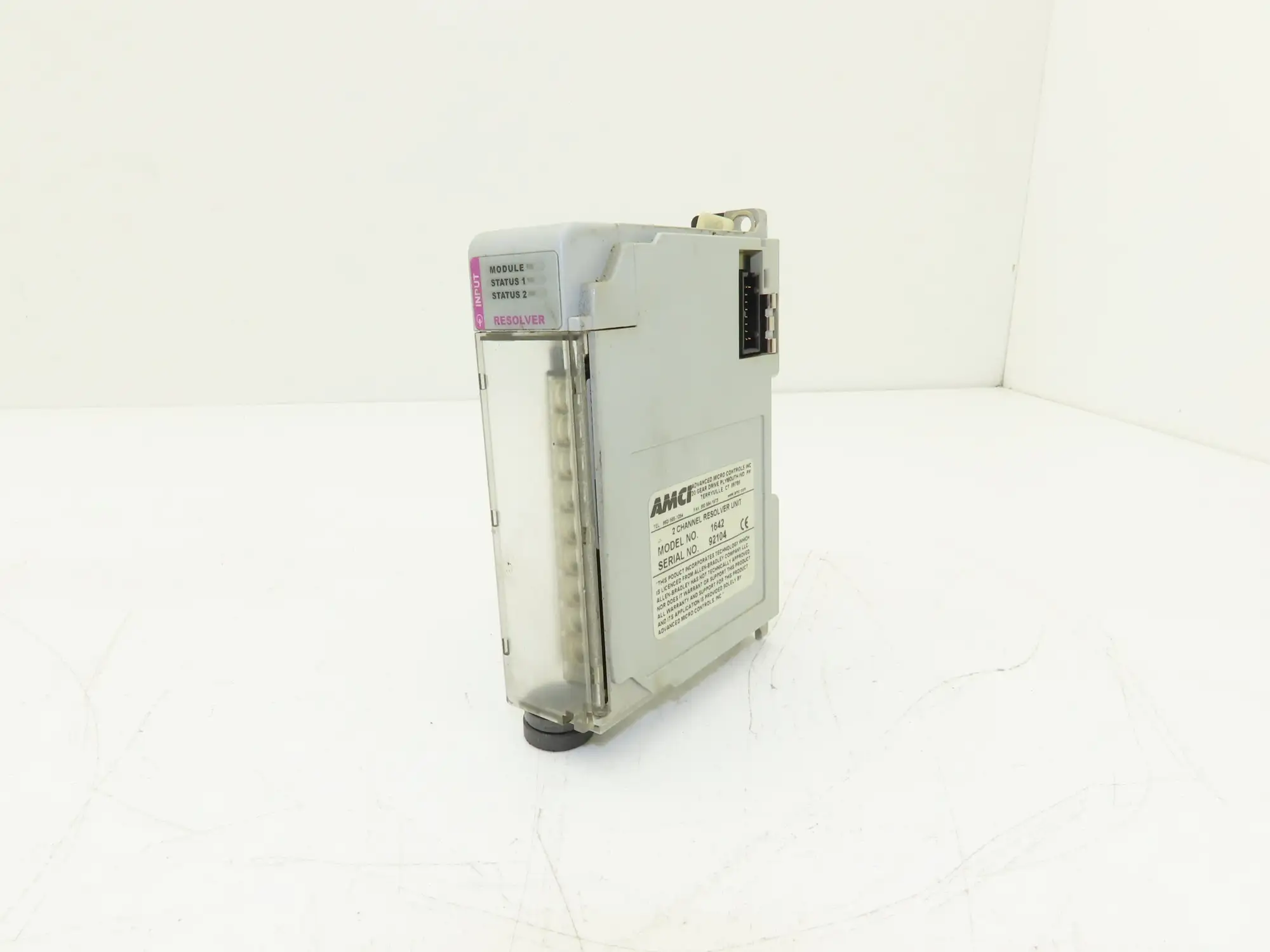 AMCI 1642 CompactLogix 2 Channel PLC Resolver Interface Module