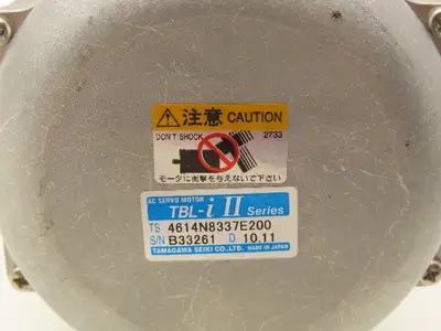 Tamagawa Seiki 4614N8337E200 TBL-i II AC Servo Motor Brake 750W 200VAC