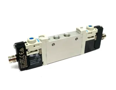 USED FESTO AIR PILOT CONTROL SOLENOID VALVE 5/3 CLOSED, 566476