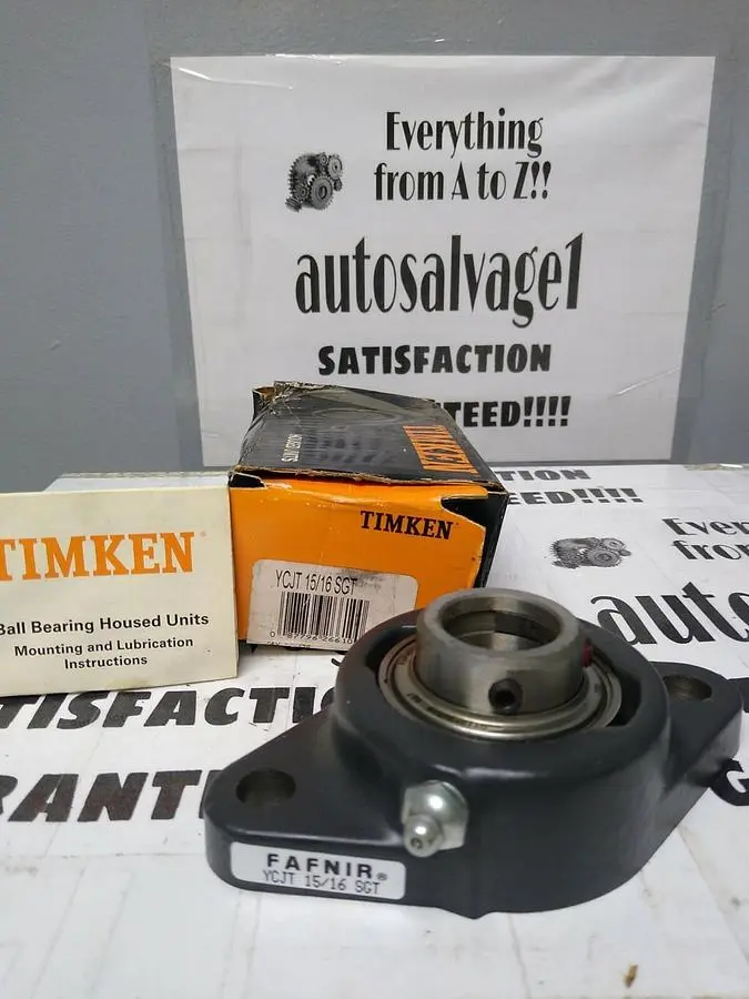 Used TIMKEN YCJT 15/16 SGT Bearings | Surplus Asset Holdings #1188815