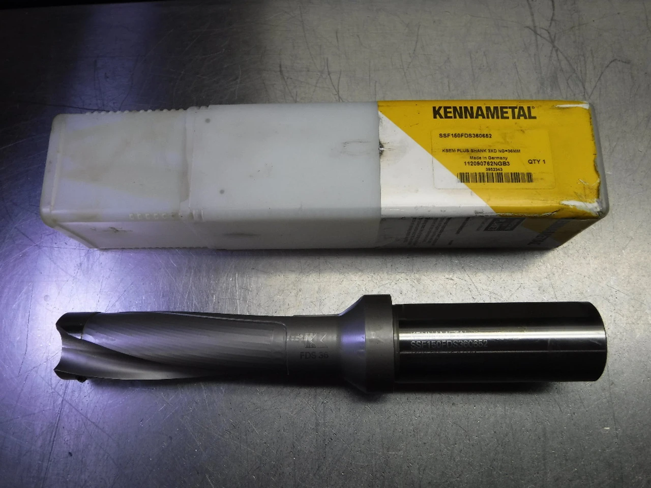 Kennametal 36-39.99mm Coolant Thru Indexable Drill SSF150FDS360652 (LOC1887A)